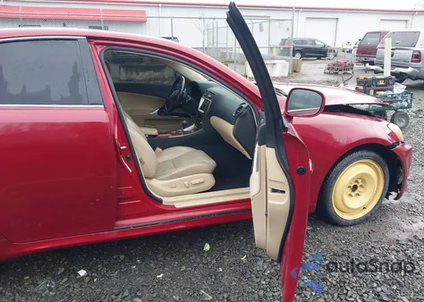 2008 Lexus Is 250 z USA, uszkodzony, nr VIN JTHBK262882072280